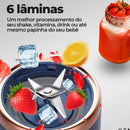 [PROMOÇÃO] Liquidificador Portátil Turbo - Compre 1 Leve 2 (Últimas Unidades)