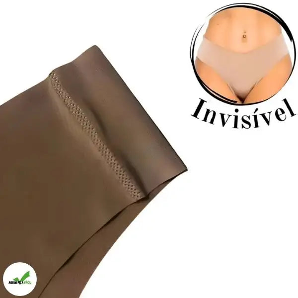 Kit 10 Calcinhas Confortável Sem Costura Leve Poliamida Não marca  - FRETE GRÁTIS HOJE!