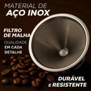 (Últimas unidades) Coador de Café Inox Reutilizável – Economize Sem Filtro de Papel + Frete Grátis