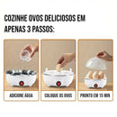 (EM PROMOÇÃO HOJE) Cozedor de Ovos Elétrico Automático a Vapor + FRETE GRATIS