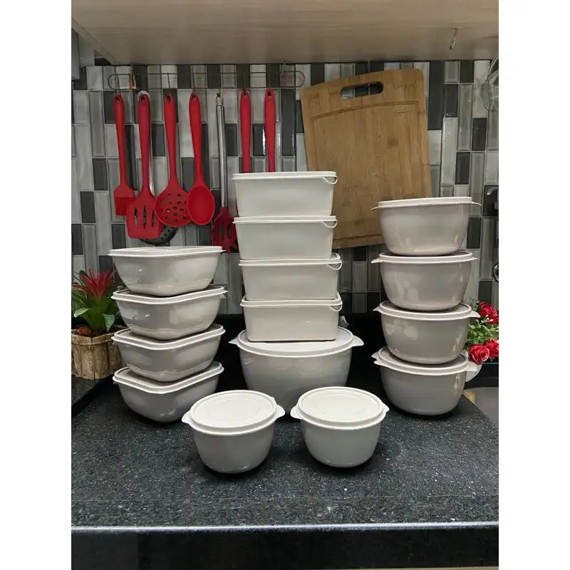 Kit 15 Potes Herméticos para Alimentos  - FRETE GRÁTIS