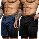 Bermuda de Academia 2 em 1 com Bolso Interno e Proteção UV 50+ (OFERTA LIMITADA + FRETE GRATIS)