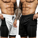 Bermuda de Academia 2 em 1 com Bolso Interno e Proteção UV 50+ (OFERTA LIMITADA + FRETE GRATIS)
