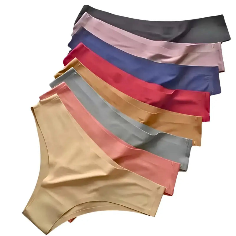 Kit 10 Calcinhas Confortável Sem Costura Leve Poliamida Não marca  - FRETE GRÁTIS HOJE!