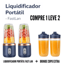 [PROMOÇÃO] Liquidificador Portátil Turbo - Compre 1 Leve 2 (Últimas Unidades)