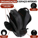 (Compre 1 Leve 2) Mochila Preta para Trabalho e Faculdade | Oferta por Tempo Limitado + BRINDE