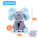 (EM PROMOÇÃO+ FRETE GRÁTIS HOJE)- Dumbo o Elefantinho Interativo Toy Brasil