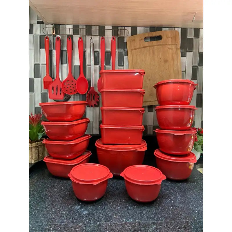 Kit 15 Potes Herméticos para Alimentos  - FRETE GRÁTIS